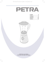 Petra 212024 Mode D'emploi