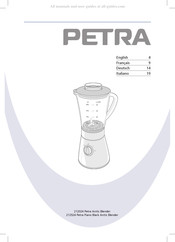 Petra Arctic Blender Mode D'emploi