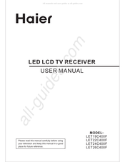 Haier LET26C400F Mode D'emploi