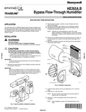 Honeywell HE265B Instructions D'utilisation