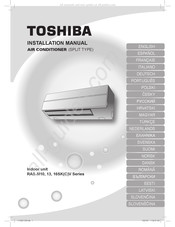 Toshiba RAS-M13V Serie Manuel D'installation