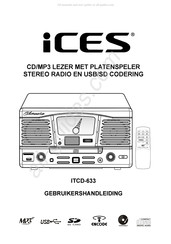 iCES ITCD-633 Manuel De L'utilisateur