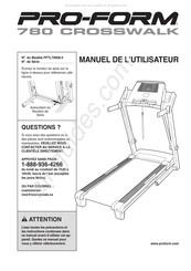 Pro-Form PFTL79008.0 Manuel De L'utilisateur