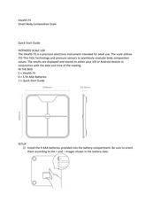 iHealth Fit Guide De Démarrage Rapide