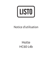 Listo HC60 L4b Notice D'utilisation