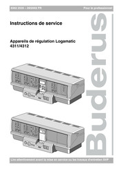 Buderus Logamatic 4311 Instructions De Service
