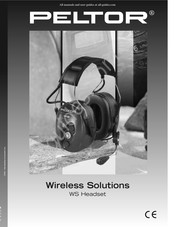 Peltor Wireless Solutions MT53H7P3EWS2 Mode D'emploi