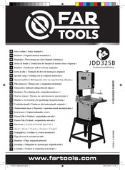 Far Tools JDD325B Notice Originale