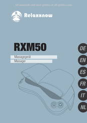 RELAXXNOW RXM50 Mode D'emploi