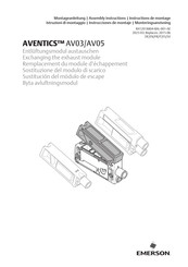 Emerson AVENTICS AV03 Instructions De Montage