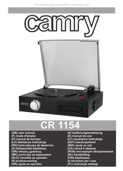 camry CR 1154 Mode D'emploi