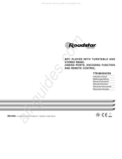 Roadstar TTR-8632UCEN Manuel D'instructions