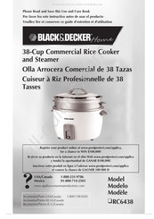 Black & Decker RC6438 Mode D'emploi