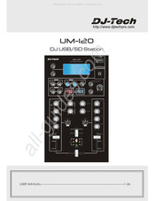 DJ-Tech UM-120 Mode D'emploi