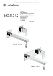 newform ERGO-Q 66431E Instructions De Montage