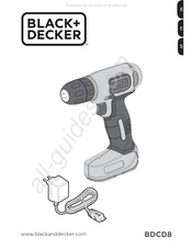 Black & Decker BDCD8 Instructions Originales