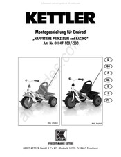 Kettler 08847-100 Instructions De Montage