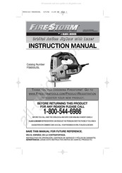 Black & Decker FIRE STORM FS6000JSL Manuel D'instructions