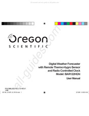 Oregon Scientific BAR122HGN Mode D'emploi