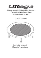 ultega 830700000008 Manuel D'instructions