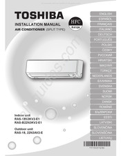 Toshiba RAS-B22N3KV2-E1 Manuel D'installation