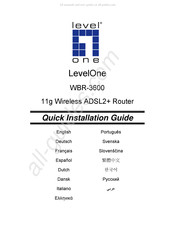 LevelOne WBR-3600 Guide D'installation Rapide