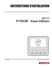 Wallenstein P3 PULSE C550 Instructions D'utilisation