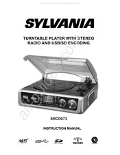 Sylvania SRCD873 Manuel D'instructions