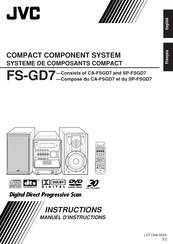 JVC FS-GD7 Manuel D'instructions