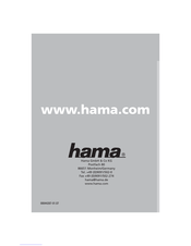 Hama 00044287 Mode D'emploi