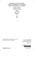 Kohler K-2221 Guide D'installation Et D'entretien