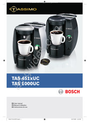 Bosch Tassimo TAS 451 UC Serie Manuel D'utilisation