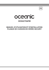 Oceanic OCEACTG4FM Manuel D'utilisation Et D'installation