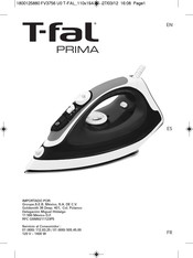 T-Fal PRIMA FV3756 Mode D'emploi