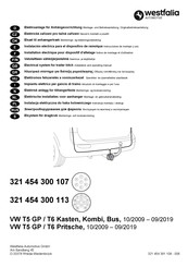 Westfalia Automotive 321 454 300 107 Notice De Montage Et D'utilisation