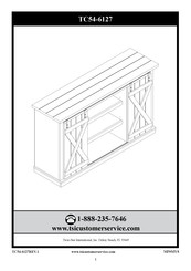 Twin-Star International TC54-6127 Instructions De Montage