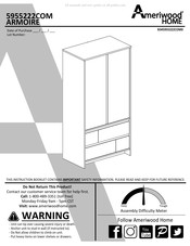 Ameriwood HOME 5955222COM Livret D'instructions