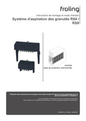 Fröling RS8 Instructions De Montage Et Mode D'emploi