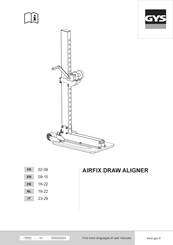 GYS AIRFIX DRAW ALIGNER Mode D'emploi