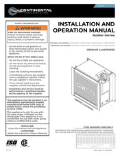 Continental Fireplaces CBHD4PGPA Manuel D'installation Et D'utilisation