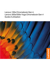Lenovo 500e Yoga Chromebook Gen 4 Guide D'utilisation