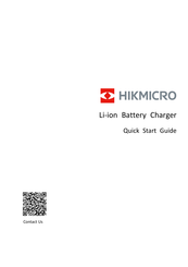 Hikmicro HM-CB-T2 Guide De Démarrage Rapide