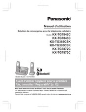 Panasonic KX-TG395CSK Manuel D'utilisation