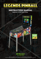 AtGames LEGENDS PINBALL Manuel D'instructions