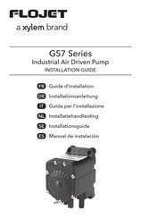 Xylem Flojet G573 Guide D'installation