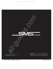 SMS Audio sync by 50 SMS-EBB T-SPRT Serie Manuel De L'utilisateur
