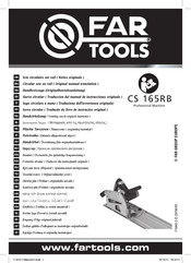 Far Tools CS 165RB Notice Originale
