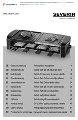SEVERIN RG 9645 Mode D'emploi