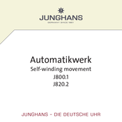 Junghaus J800.1 Mode D'emploi