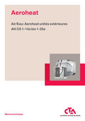 CTA Aeroheat CS 1-25a Manuel Technique